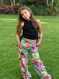Tropical Pattern Pants